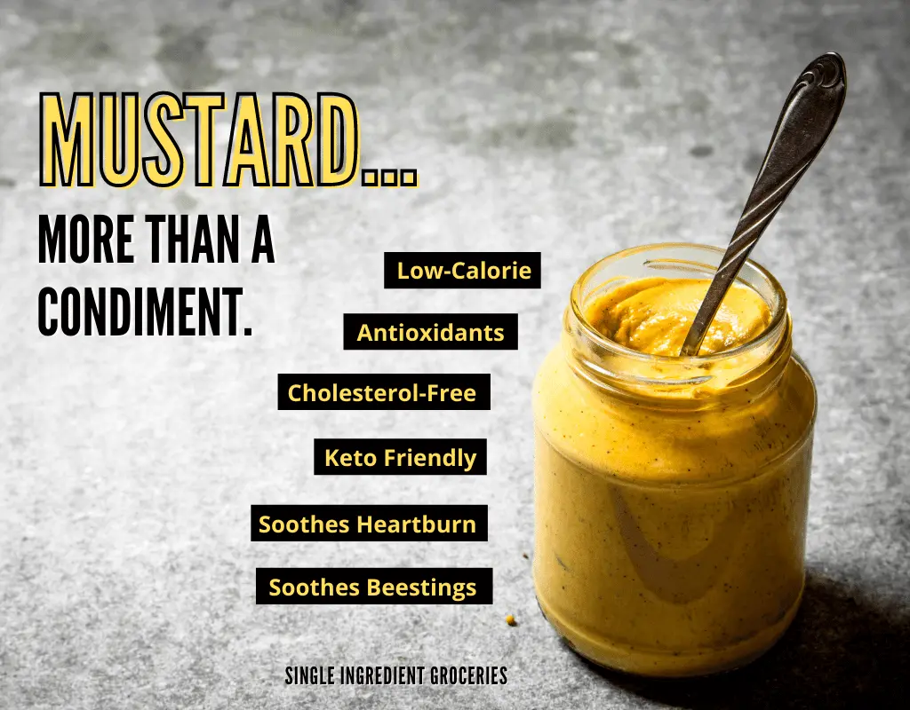 spoon in a jar of mustard graphic